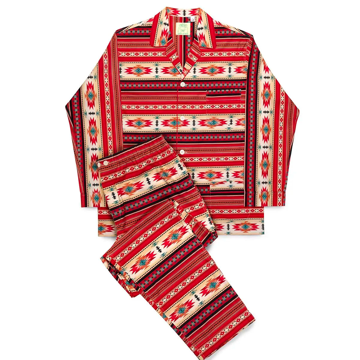 SILVER OSTRICH SLEEPWEAR - Red Color