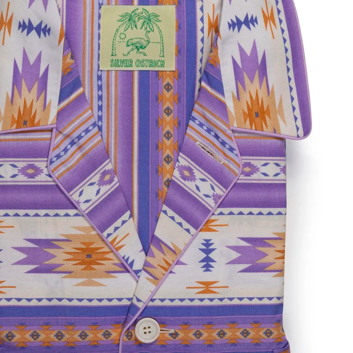 SILVER OSTRICH SLEEPWEAR - Violet Color