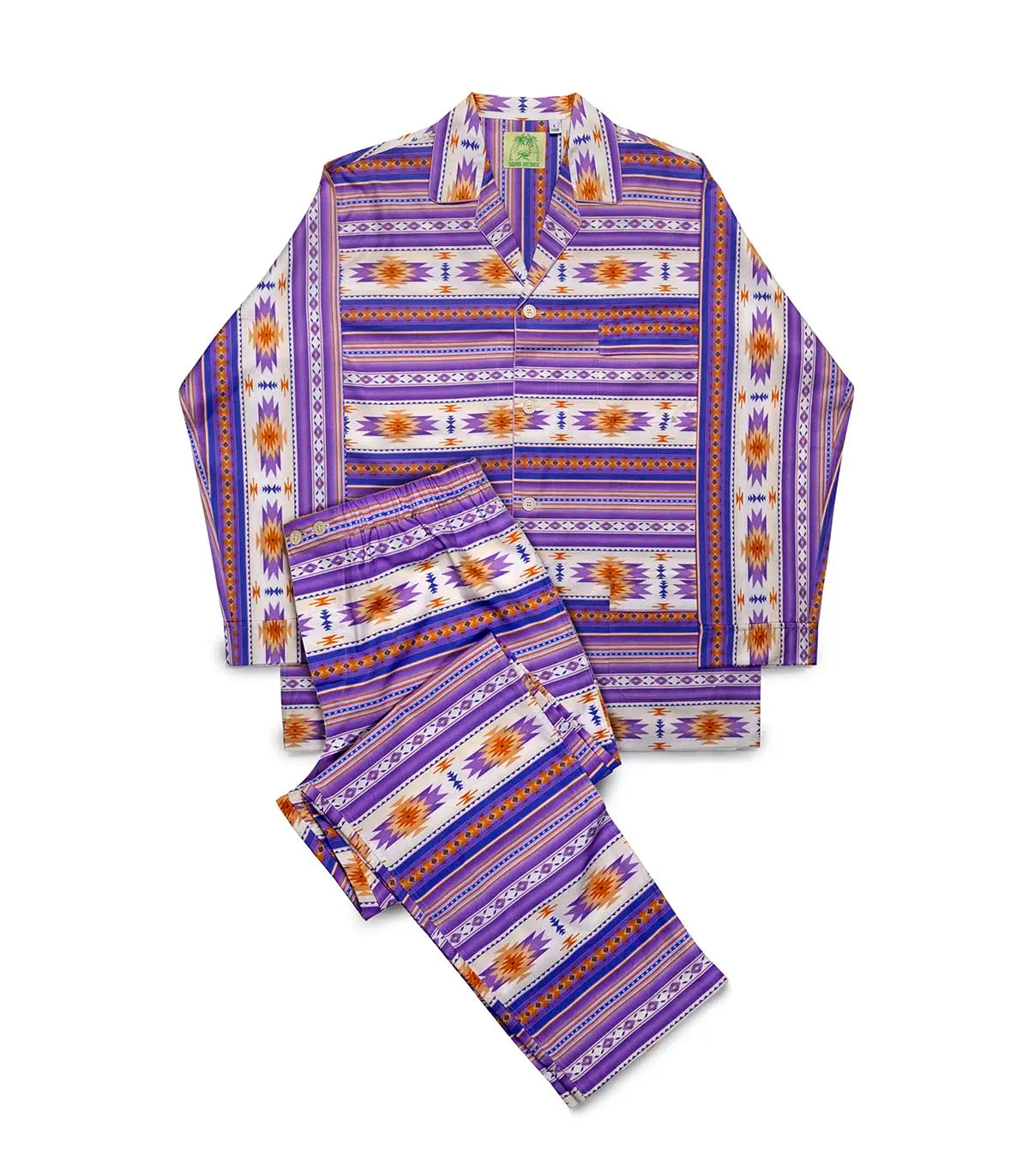 SILVER OSTRICH SLEEPWEAR - Violet Color