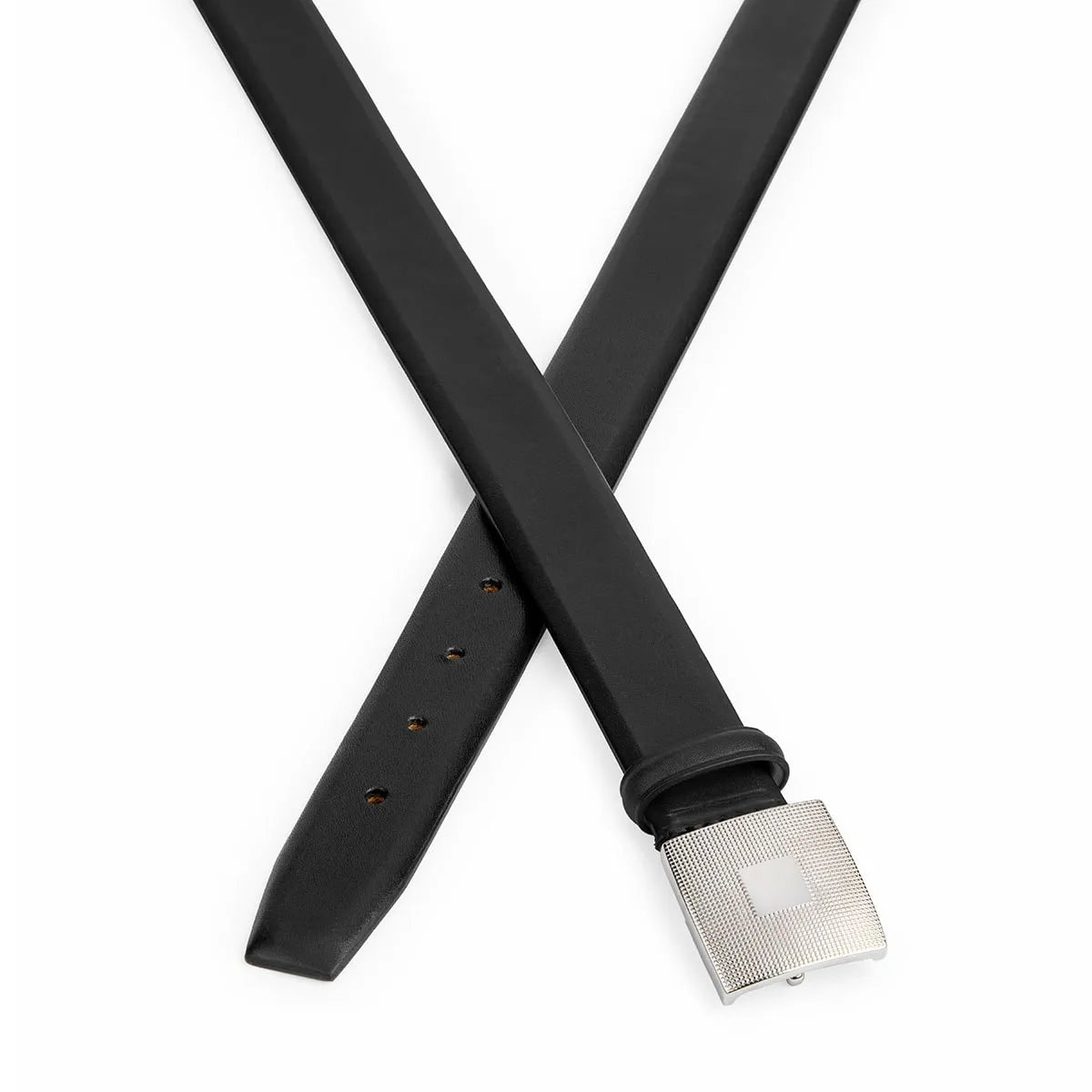 Silver Ostrich – GUILLOCHÉ BLACK BELT – Luxury Belts Handmade in Italy5